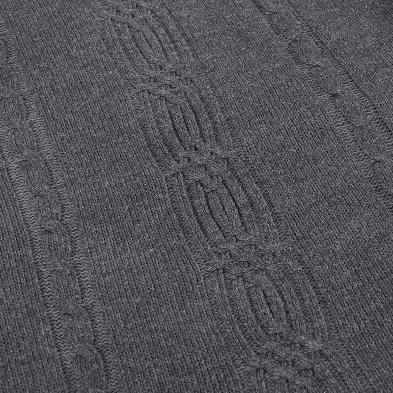 Blusa de Lã Gola Alta Inverno